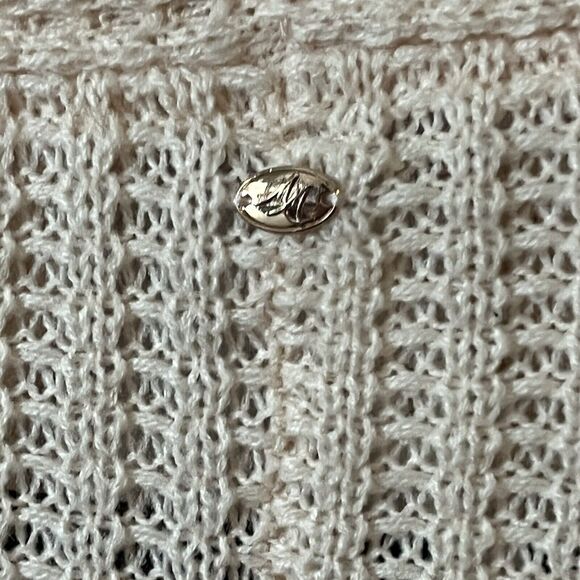 Melissa McCarthy 2X Cardigan Sweater Pink Long Pockets Batwing 3/4 Sleeve - Picture 9 of 11